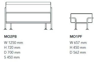 Mobboli Кожаный диван Mommo Mo2pb - Вид №2