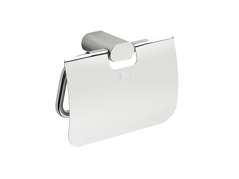 Хромированный латунный держатель рулона с крышкой INDA® ARCH-00035168 - Вид №1