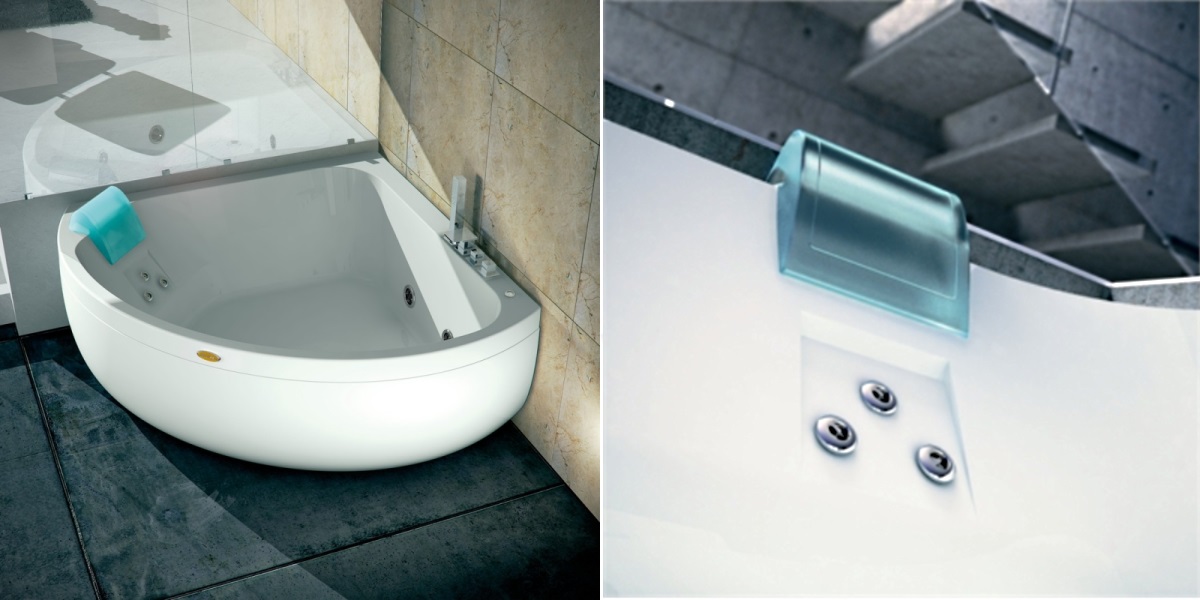 Ванна с гидромассажем "HYDRO FRIENDLY" Aquasoul Corner 140 угловая 9443-720A Jacuzzi 9443720A - Вид №1