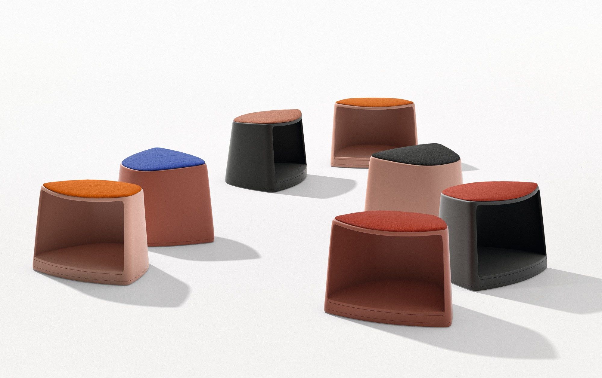 Табурет с колесами с контейнером Arper Cila Go ARCH-00119748 - Вид №1