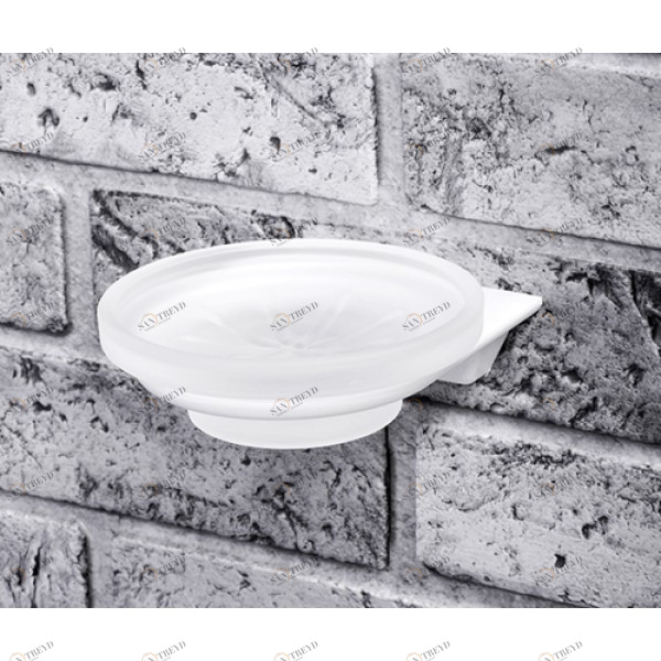 Мыльница стеклянная WasserKRAFT Kammel 8329WHITE sun-id-561720
