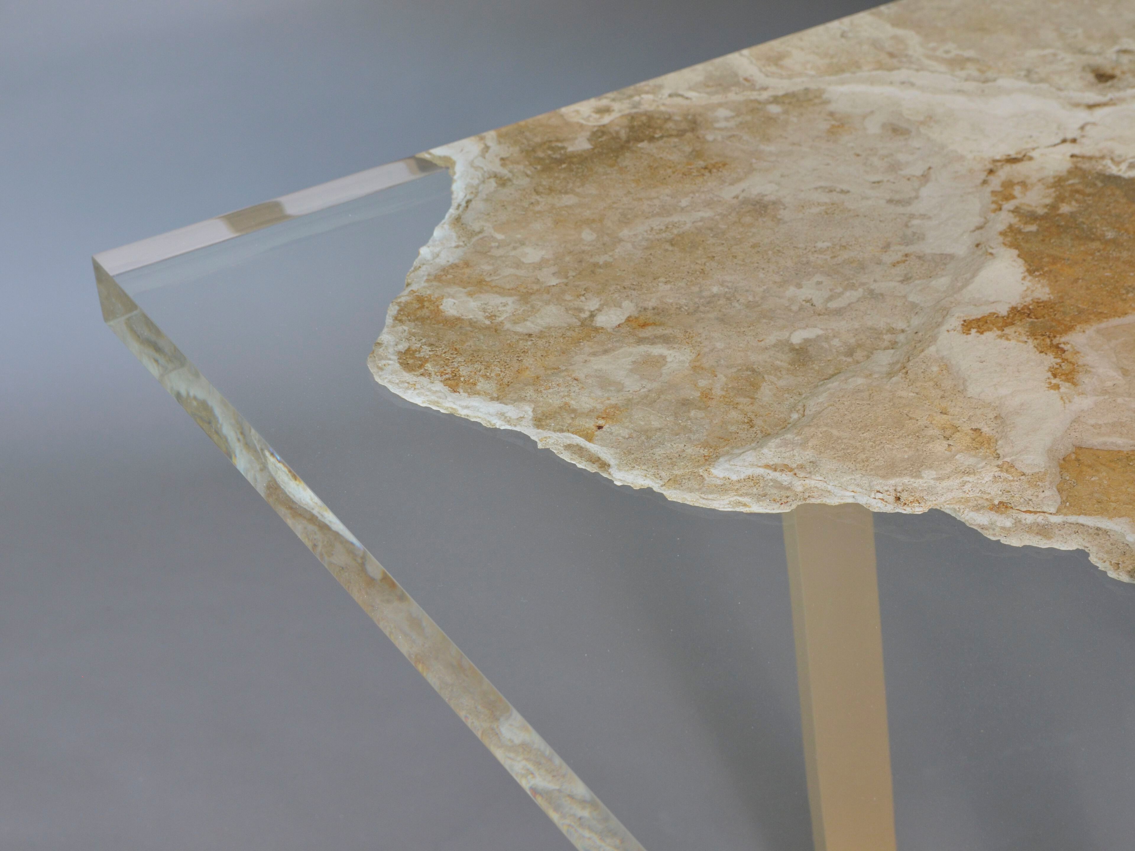 Прямоугольный стол из травертина Раполано alcarol Bedrock ARCH-00019778 - Вид №2