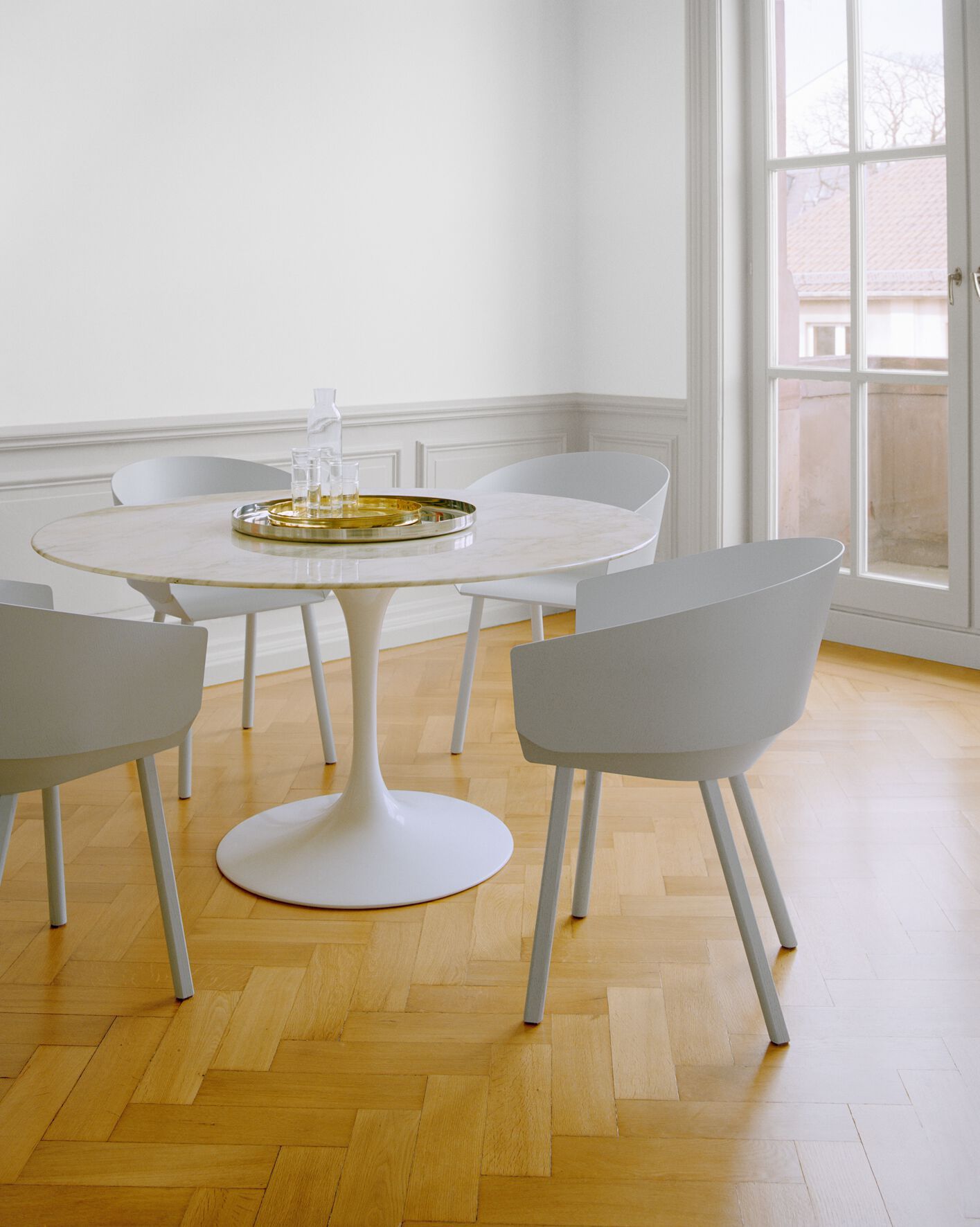 Деревянный стул с подлокотниками e15 Houdini ARCH-00099423 - Вид №8