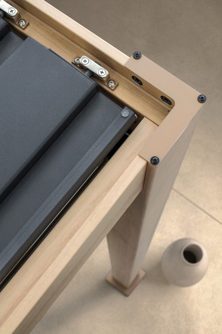 Самонесущая пергола из алюминия с поворотными пластинами BIZZOTTO OCEAN ARCH-00042235 - Вид №57