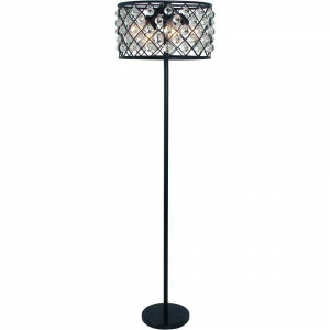 Торшер Divinare Brava 8203/01 PN-5 DIVINARE ЭЛИТНЫЕ 081234 Прозрачный;черный