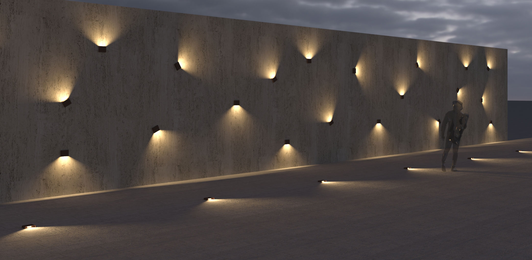 9404711 Настольный встаеваемый светильник Platek PASSO Acciaio corten  PASSO - LED 3000K 1 Opening  - Вид №13