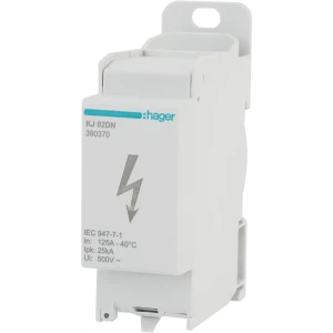 Блок распределительный Hager KJ02DN 1 полюс 125 А 83825631 STLM-2180145