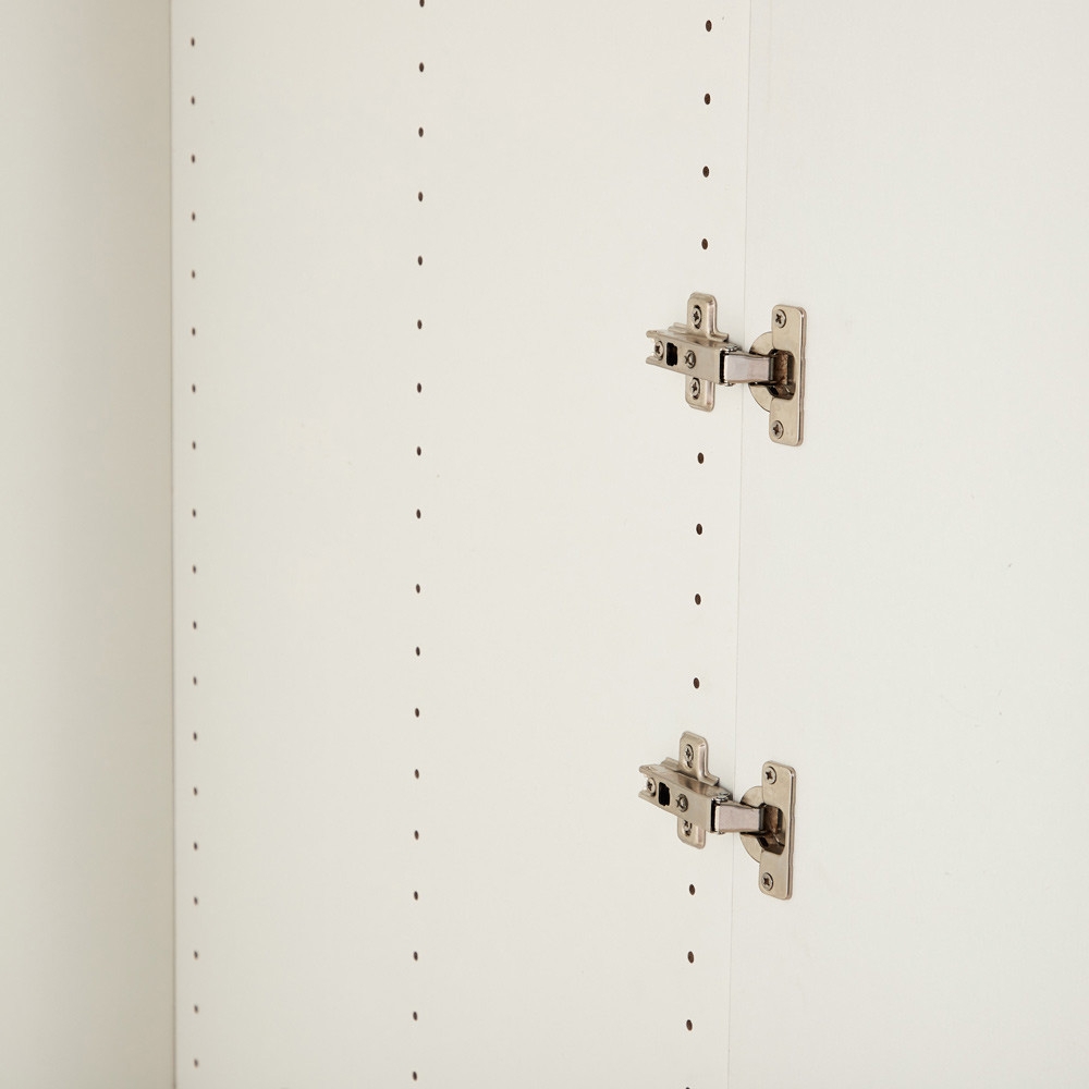 Комплект : дверь-рамка, петли, доводчики, 497x2292x16 мм, белый LJPS0621 Public Steel Россия  - Вид №7