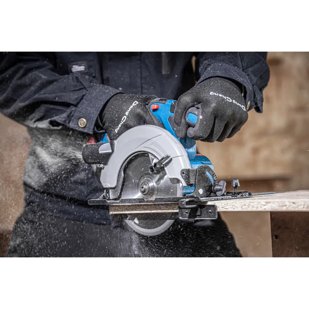 Пила циркулярная аккумуляторная Dongcheng DCMY165S, 20 В Li-ion, без АКБ и ЗУ, 165 мм STLM-2048321 - Вид №4
