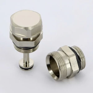 Набор запорно-регулировочный для коллектора 1" EMMETI М24х19