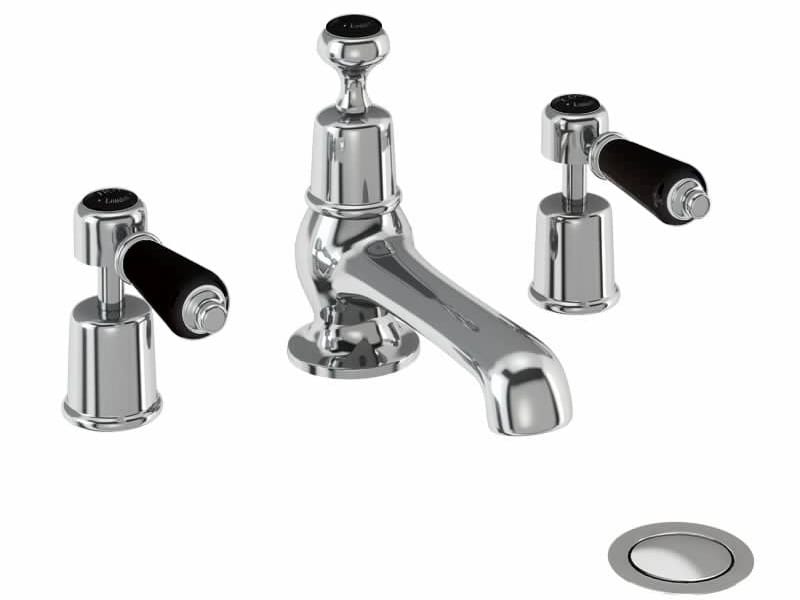Смеситель для раковины с 3 отверстиями Burlington KENSINGTON ARCH-00150125 - Вид №1
