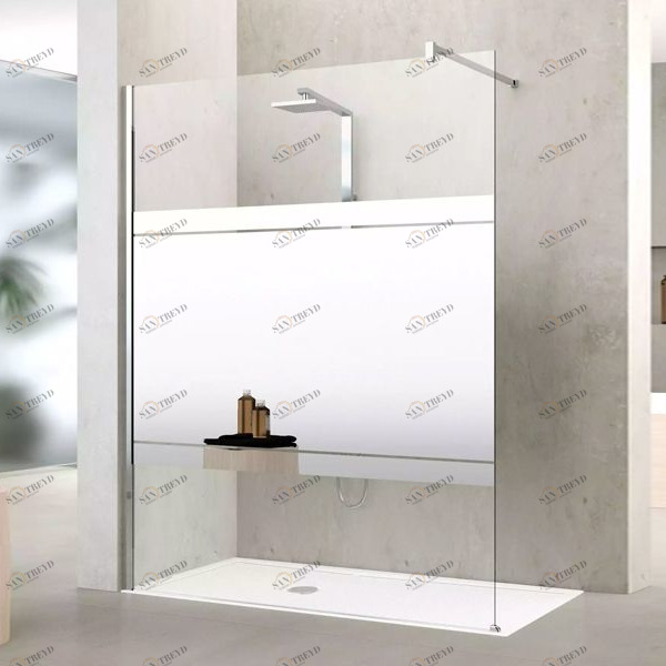Novellini. Душевой уголок 100x100 см H MIRROR с хромированным профилем KUADRA KUADH10075K