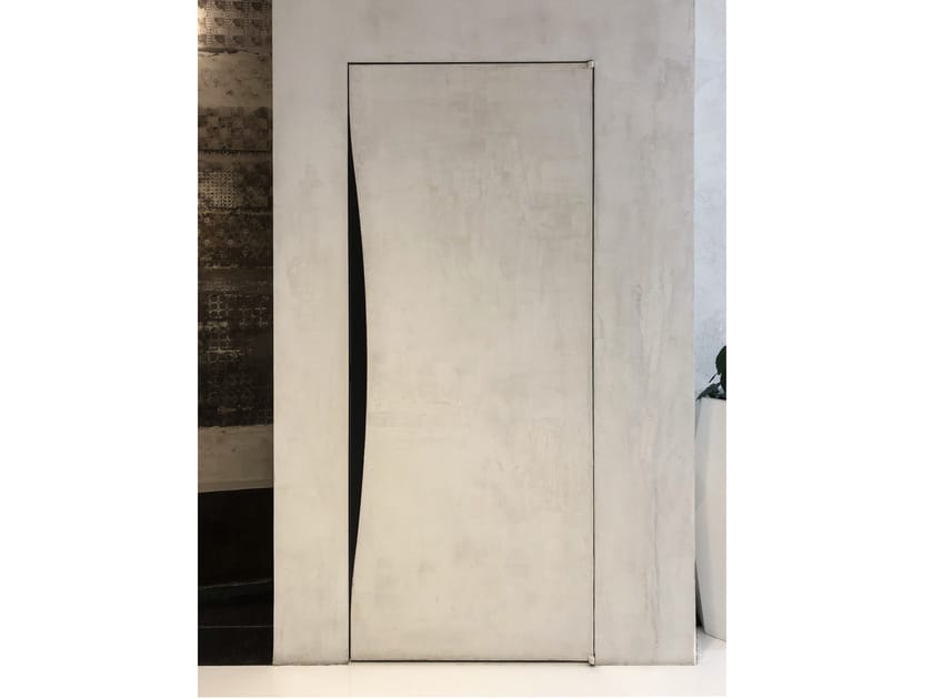 Деревянная стена заподлицо распашная дверь ALBED ARCH-00058667