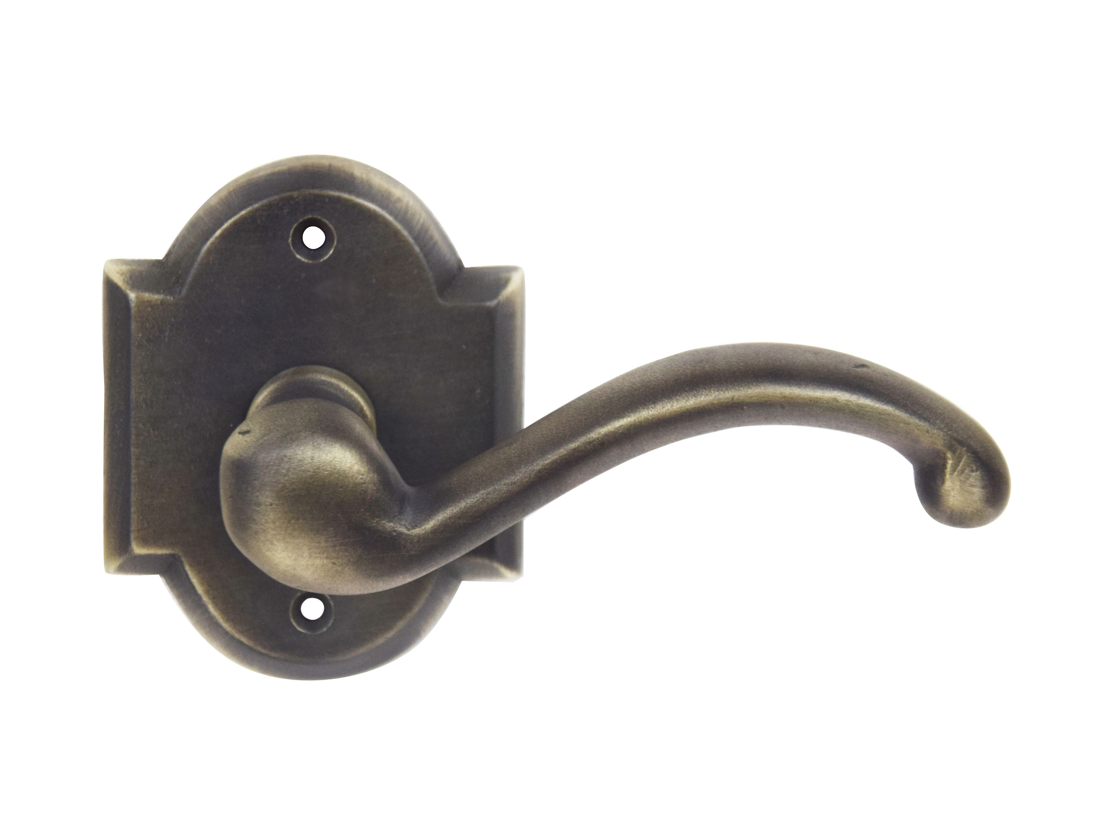 Бронзовая ручка на розетке GIARA ART DESIGN-BRONZE волна ARCH-00025498 - Вид №8