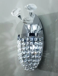 Бра настенное хром Citilux Rosa Bianco EL325W02.1 CITILUX ROSA BIANCO 00-3930926 Хром