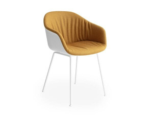 Мягкий стул из ткани и полипропилена