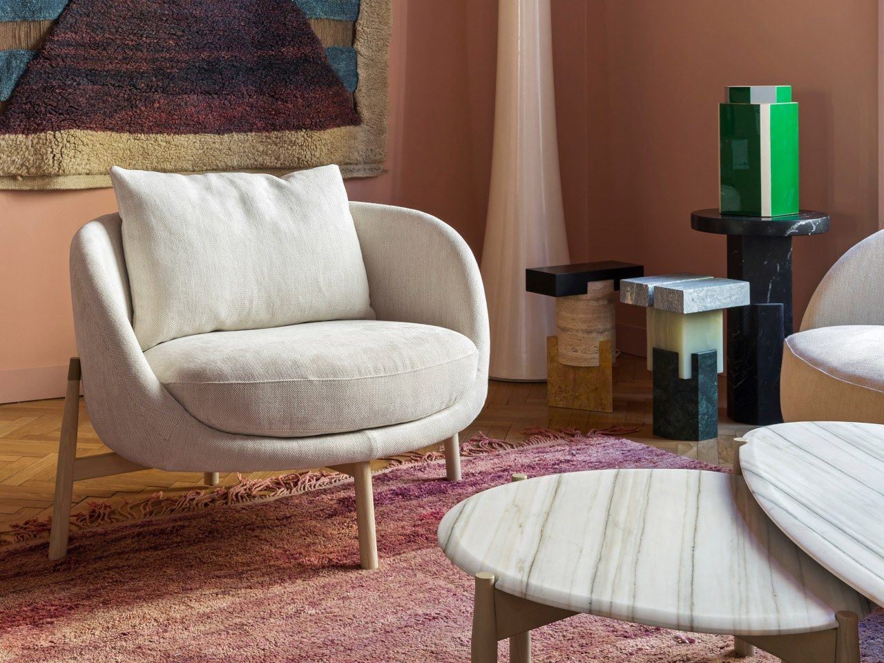 Тканевое кресло с подлокотниками Linteloo Heath ARCH-00130097 - Вид №13