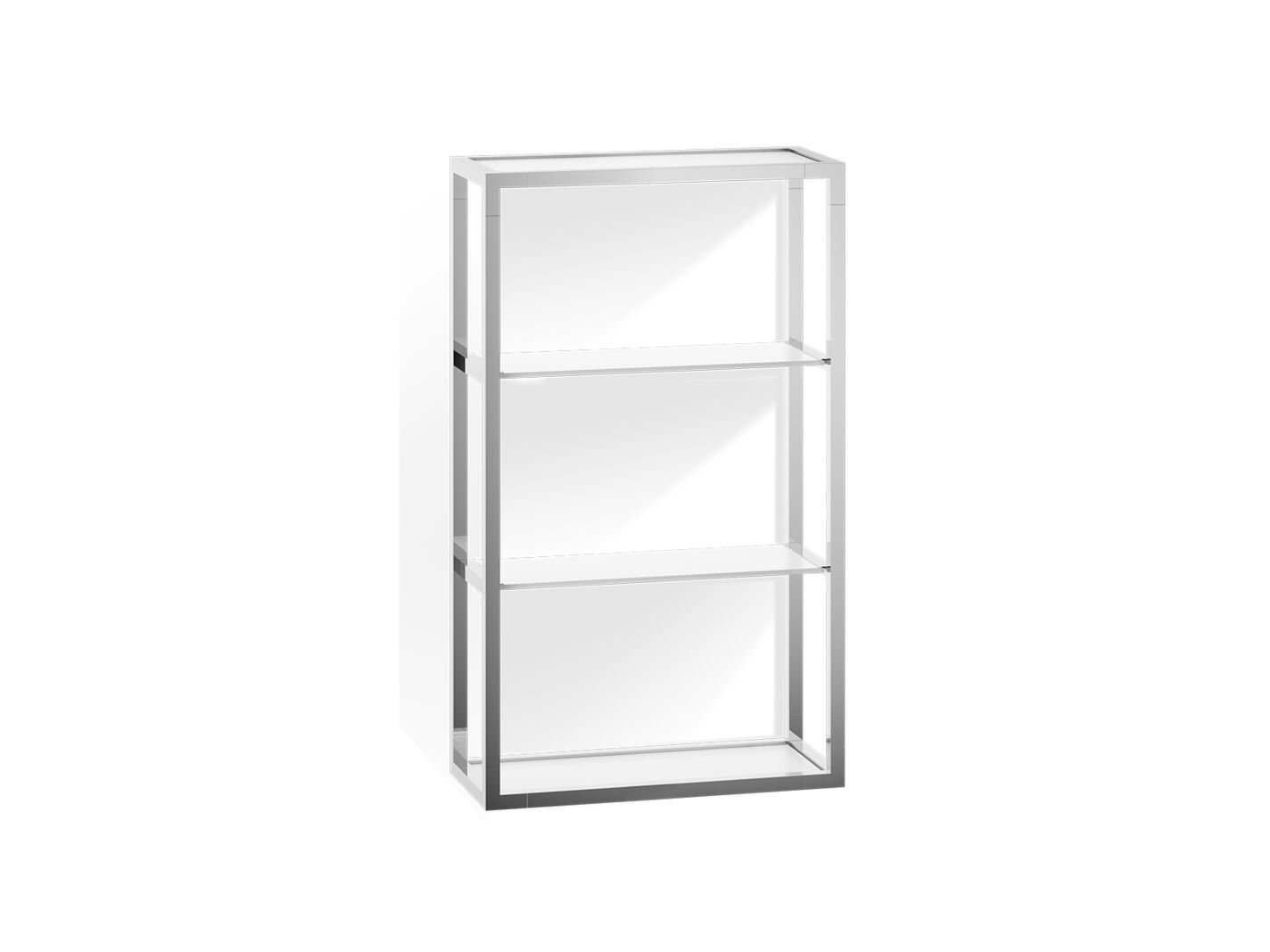 Стеклянный навесной шкаф для ванной комнаты Decor Walther ARCH-00141734 - Вид №1