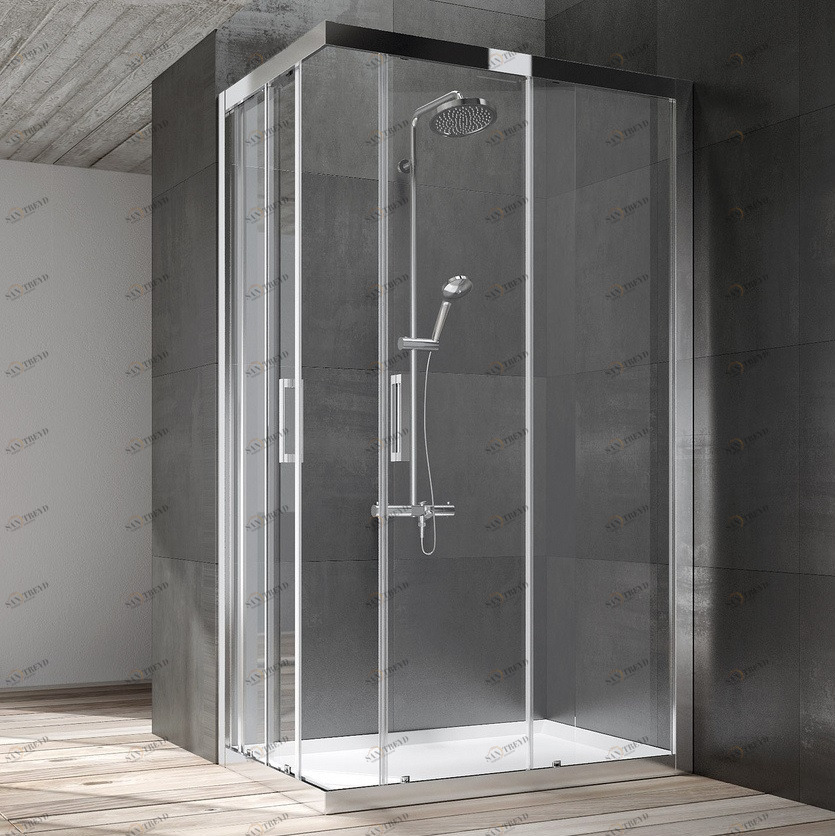 Душевой уголок Drop DA+DA 66 см Karolitalia BLUBLEUDROPDADA66