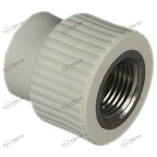 Муфта ВР 40х1"1/4 полипропилен FV-PLAST 217040