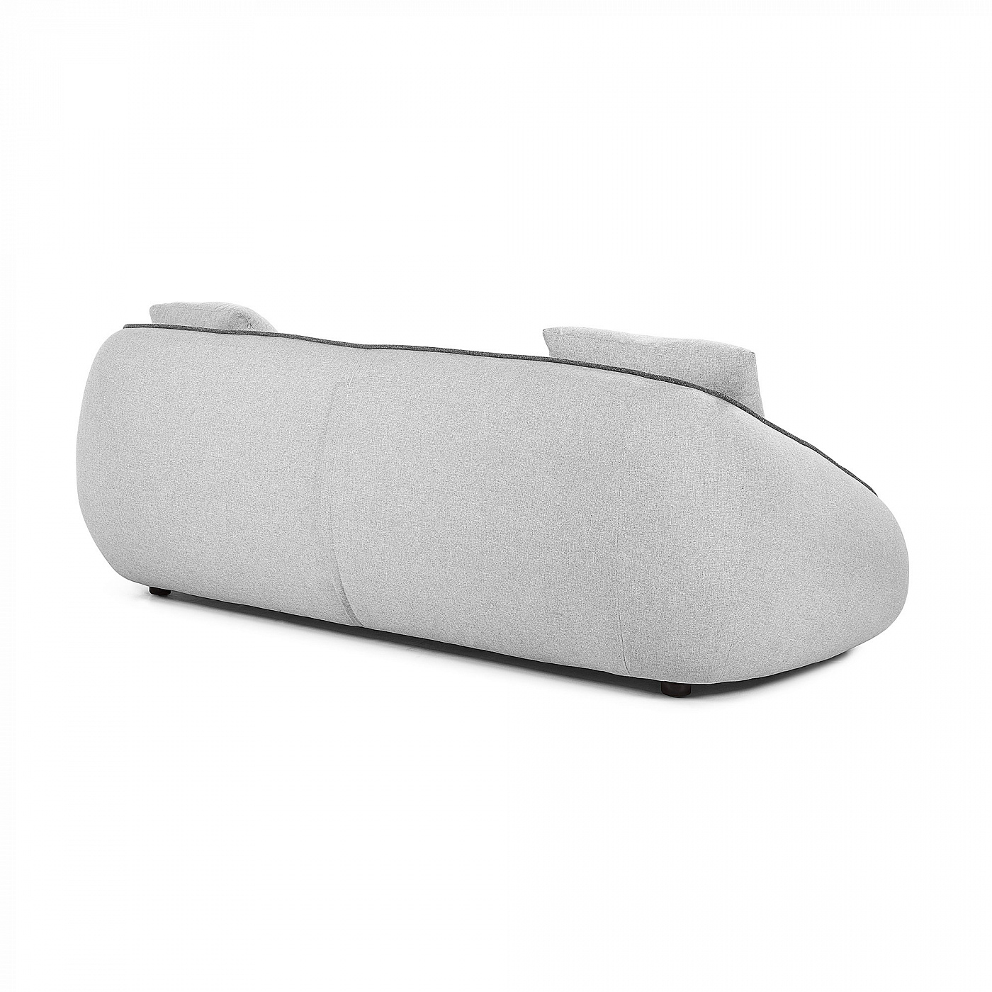 069452 Диван 3х местный светло-серый La Forma Safira