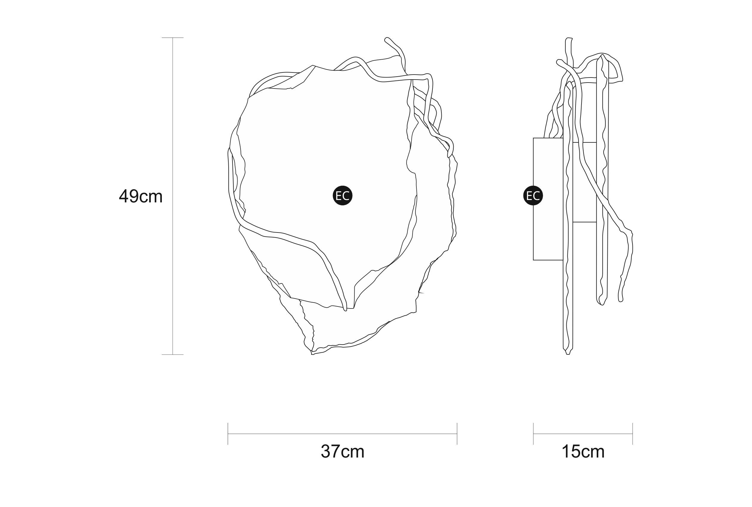 Аппликация ручной работы из камня и бронзы Serip Origem ARCH-00142082 - Вид №2