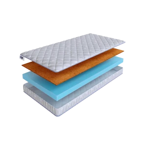 90873260 Матрас SkySleep FLEX 8 Cocos 145x230 см беспружинный, полутораспальный, ортопедический, кокосовый STLM-1345019
