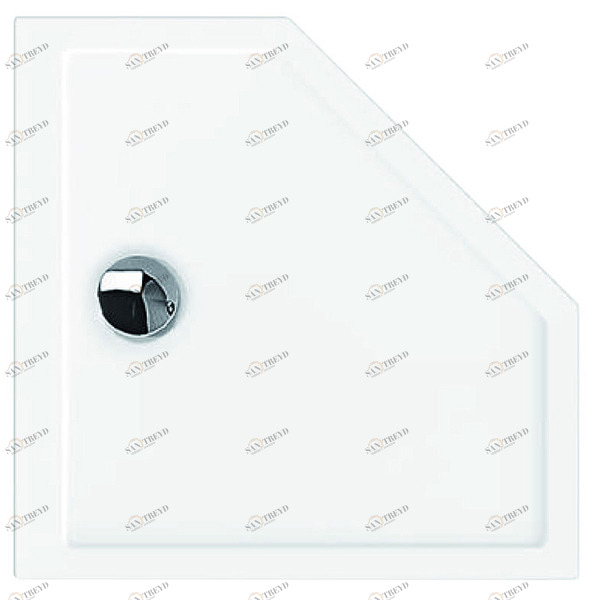 Душевой поддон пятиугольный SAMAR 90х90 см HOESCH 4461