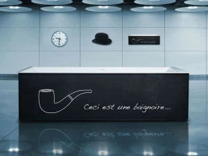 AQUAdesign Отдельностоящая прямоугольная ванна Urbain