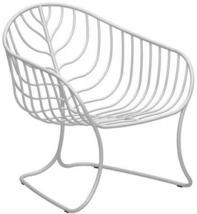 Royal Botania Садовое кресло из нержавеющей стали с подлокотниками Folia Fol77