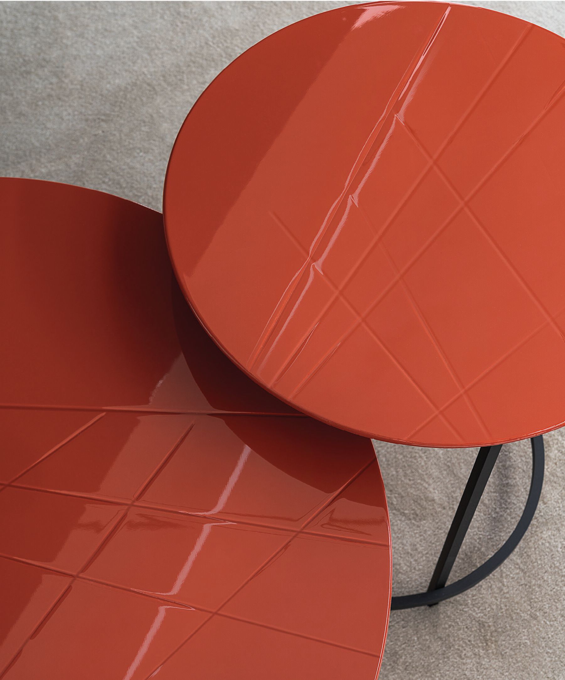 Журнальный столик с МДФ и барельефом и металлическим основанием Casamilano TWIST ARCH-00039395 - Вид №8