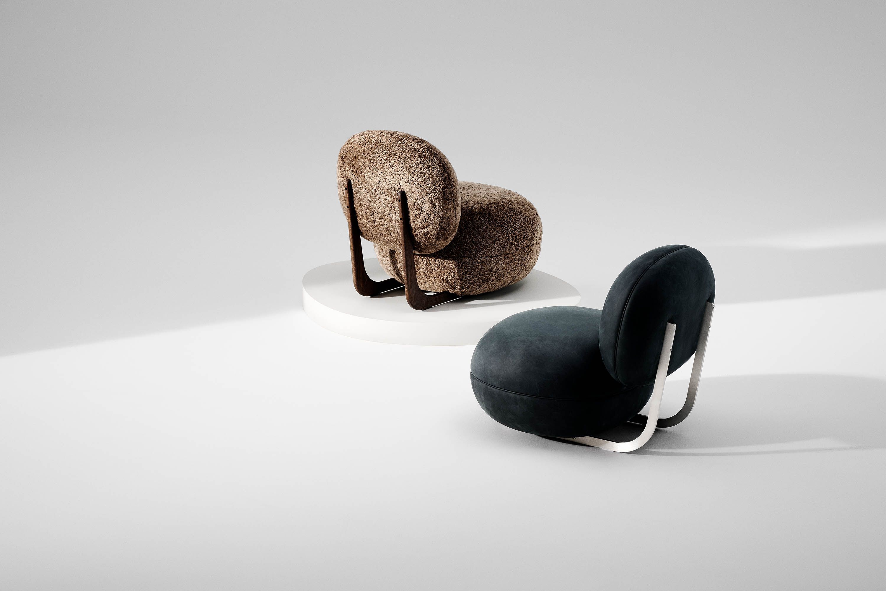 Деревянный стул с тканевой обивкой NORR11 COOPER ARCH-00134028 - Вид №3