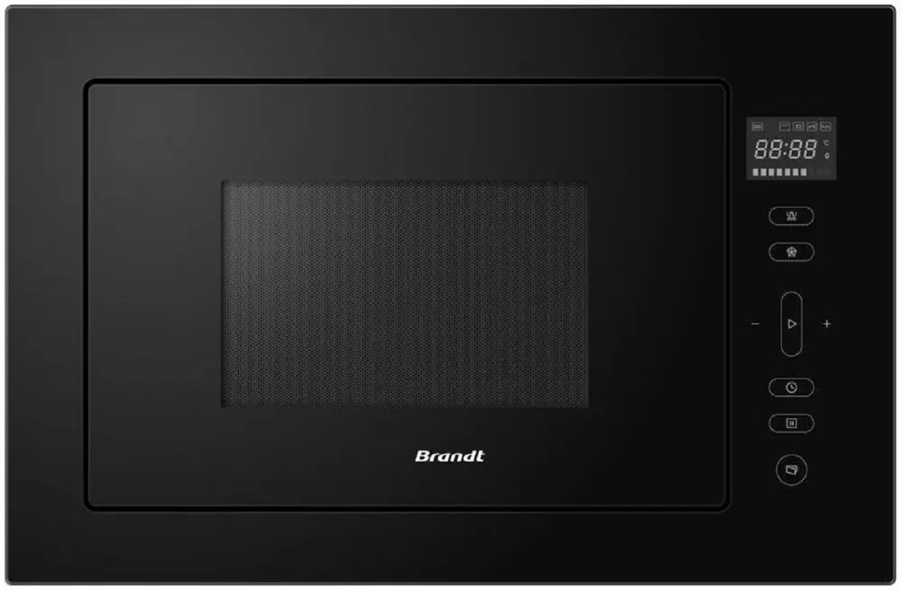 91291995 Встраиваемая микроволновая печь Brandt BMG2120B 25 л 59.5x38.8x40 см цвет черный STLM-0888609