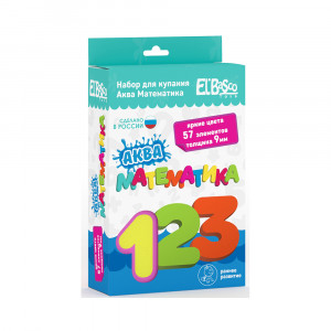 08-003 Набор для купания "Аква Математика" El`BascoToys