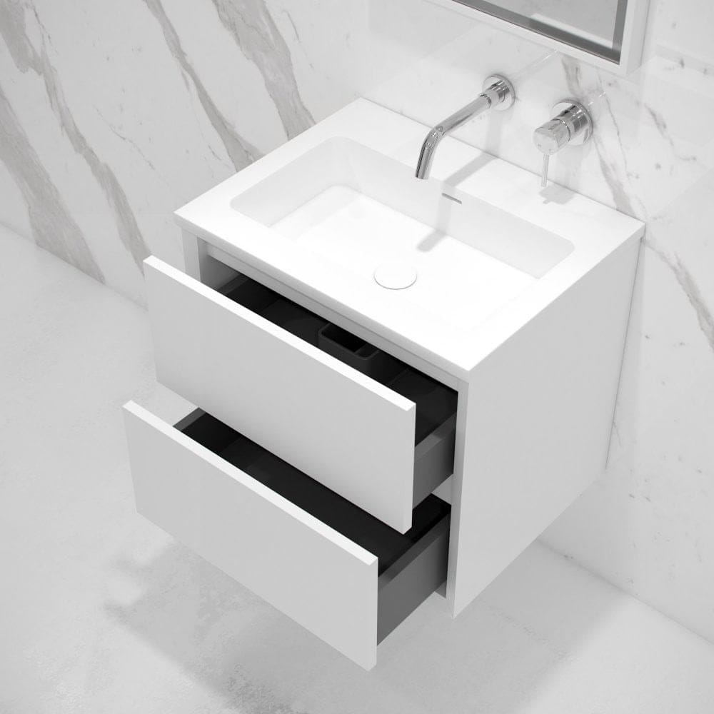 Умывальник из смолы с ящиками со встроенной раковиной LUSSO Volini ARCH-00023160 - Вид №20