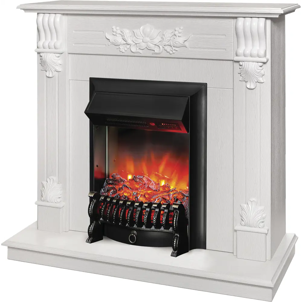 REALFLAME Ottawa - элегантный портал для электрокамина в стиле белого камня 18224150 STLM-1499841 - Вид №4