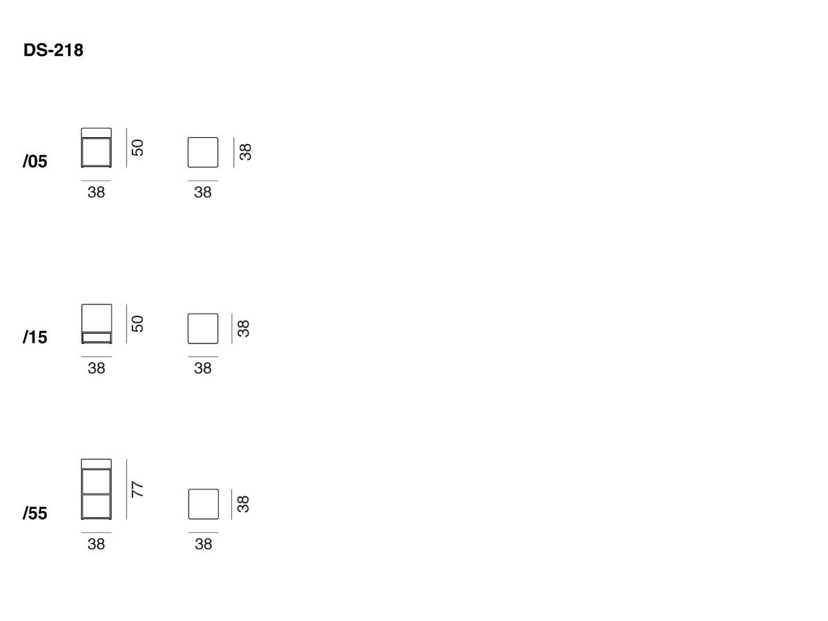 Кожаный низкий мягкий стул de Sede DS-218 ARCH-00100336 - Вид №2