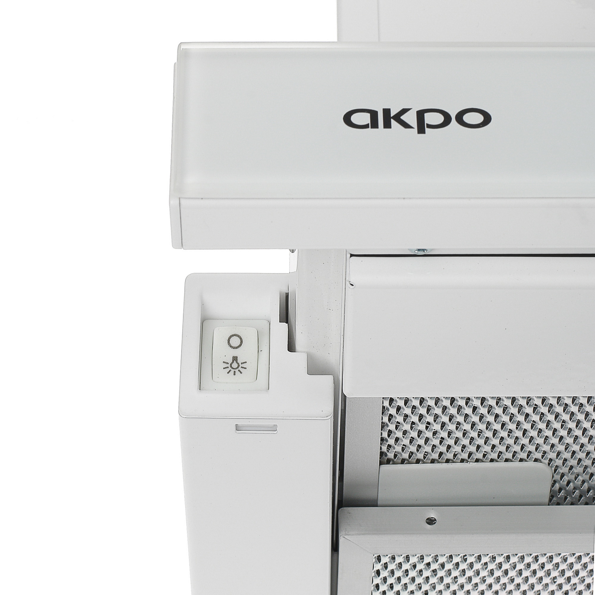 1381137 Вытяжка телескопическая Akpo WK-7 Light eco twin glass белый/белый STDN-0043888 - Вид №6