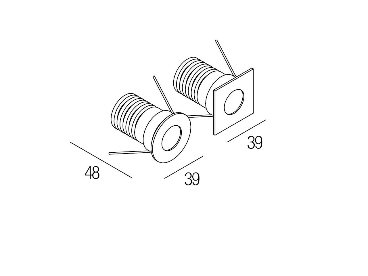Утопленный светодиодный прожектор Flexalighting WOLF ARCH-00088858 - Вид №1