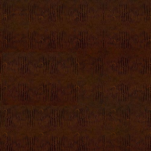 Кожаный пол Leather Leather Premium Kroko Redbrown Натуральная кожа (Рельефная) 620х450 мм 1101500012