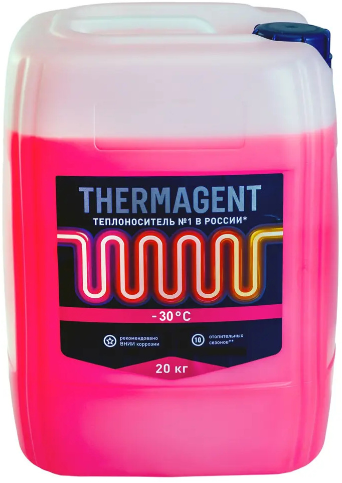 18073558 Теплоноситель Thermagent 910236 -30°C 20 кг этиленгликоль STLM-0009425
