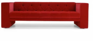 Domingo Salotti 3-х местный тканевый диван Tubby