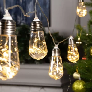 90641815 Электрогирлянда комнатная Luazon lighting 6929848 роса 3 м 80 ламп бесцветный 1 режим работы STLM-0966541