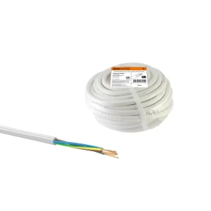 91259708 Провод Tdm electric ПВС 5x2.5 20 м цвет белый ГОСТ STLM-1414895