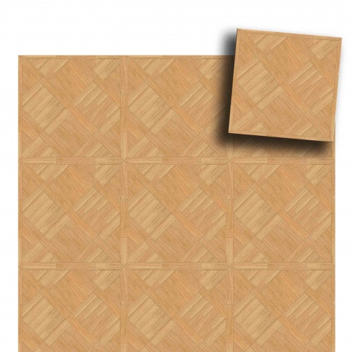 Художественный паркет Da Vinci Щитовой 26-517 Дуб (Гладкая) 500х500 мм 26010517 - Вид №1