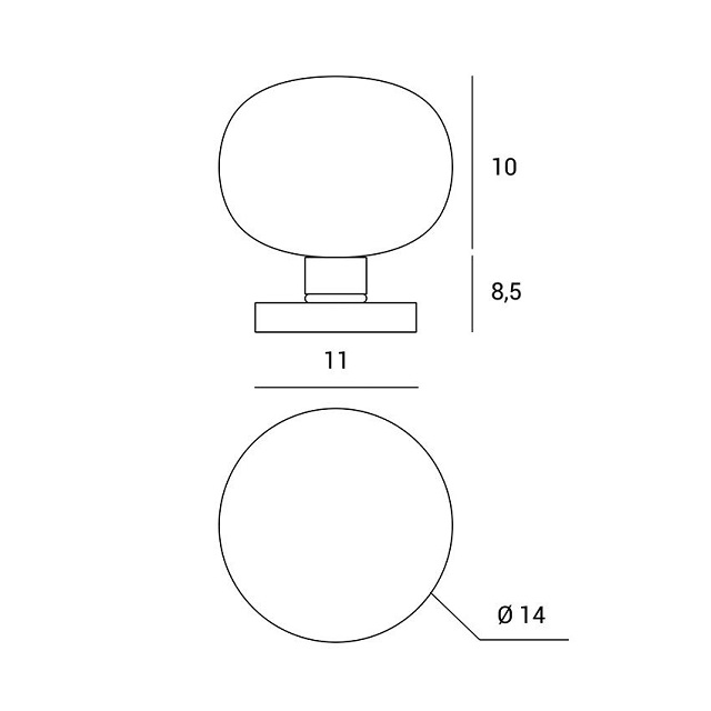 Miloox 1744.196L Настольная лампа MOSE. - Вид №2