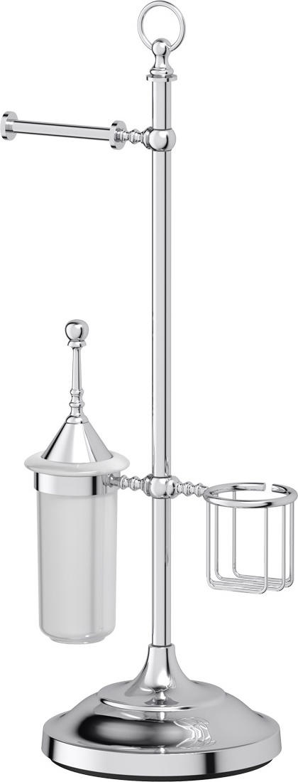 STI 034 Стойка с 3-мя аксессуарами для туалета 80 cm 3SC STILMAR CHROME Treesseci 3SC