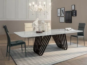 Tonin Casa Прямоугольный мраморный стол для гостиной Arpa