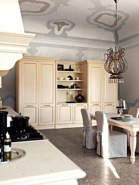 Cesar Кухня из лакированной мдф с ручками Elite sun-id-1434197 - Вид №3