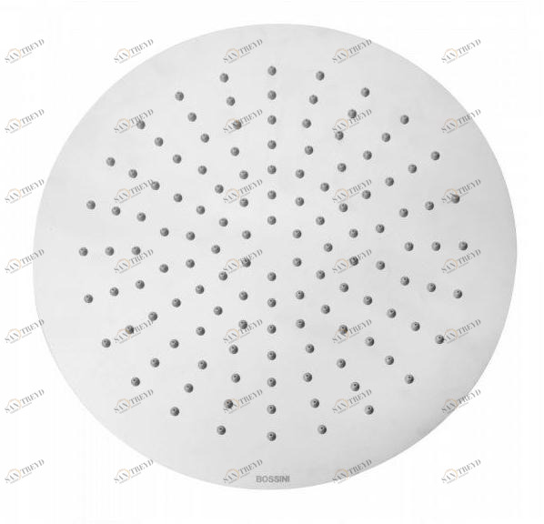 Bossini Лейка для душа круглая из нержавеющей стали Tetis sun-id-1507692